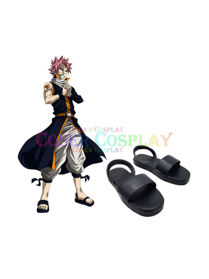 Fairy Tail Etherious Natsu Dragneel End Cosplay Shoes 01 Cosercosplay Com