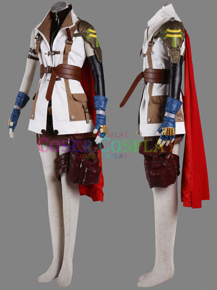 Final Fantasy XIII 13 Cosplay Costumes Lightning Eclair Farron Custom-made  COS