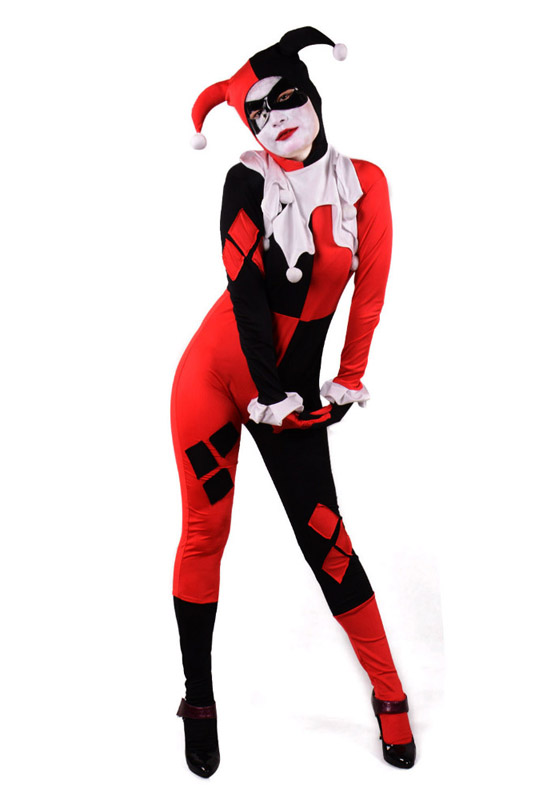Harley Quinn Cosplay Costume For Halloween 15112101