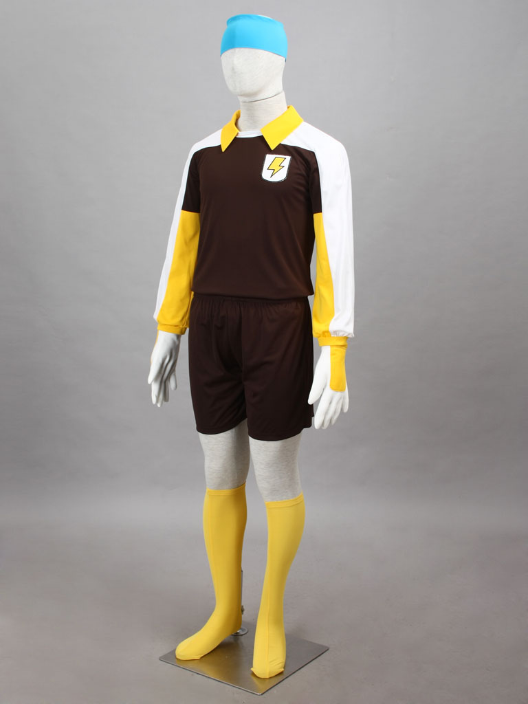 Inazuma Eleven GO Shinsuke Nishizono Raimon soccer team Goalkeeper Uniform Cosplay Costume