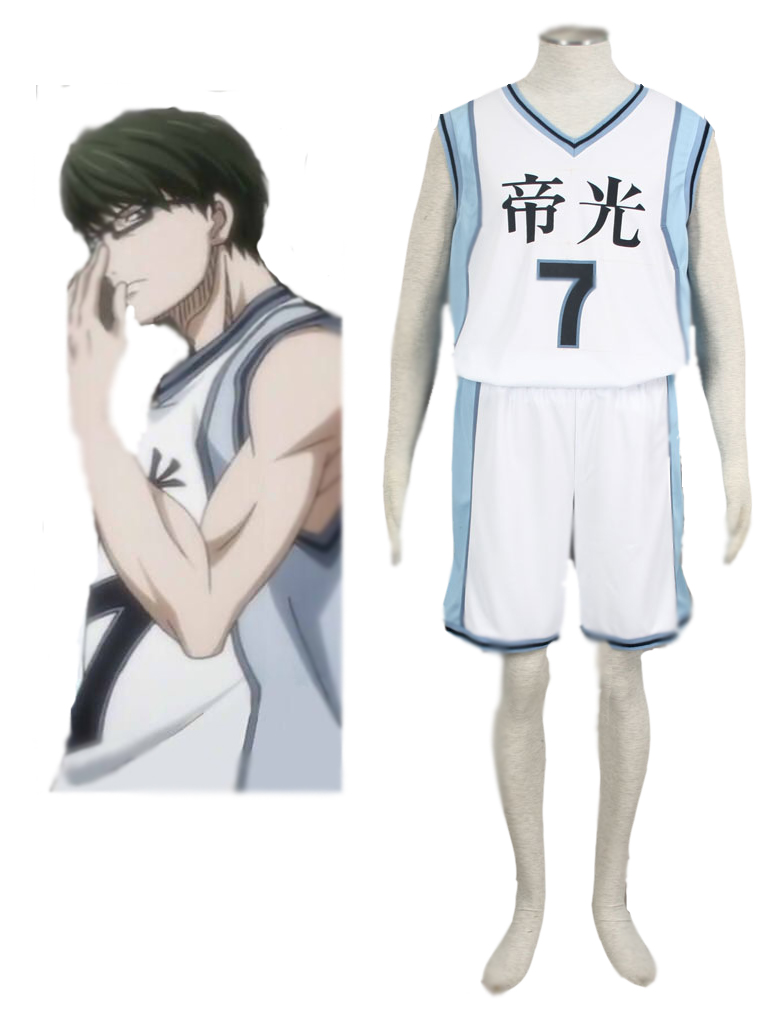 Kuroko's Basketball Atsushi Murasakibara Teiko Number 5 Cosplay Costume |  cosercosplay.com, image size:768x1024