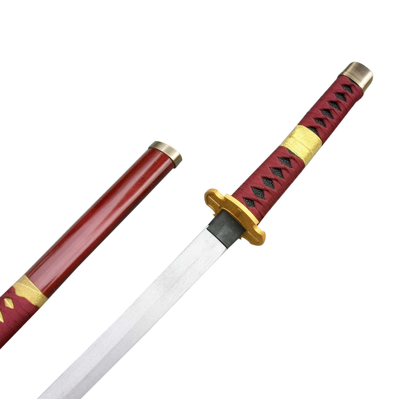 One Piece Roronoa Zoro Three Sword Style Cosplay Wooden Weapons