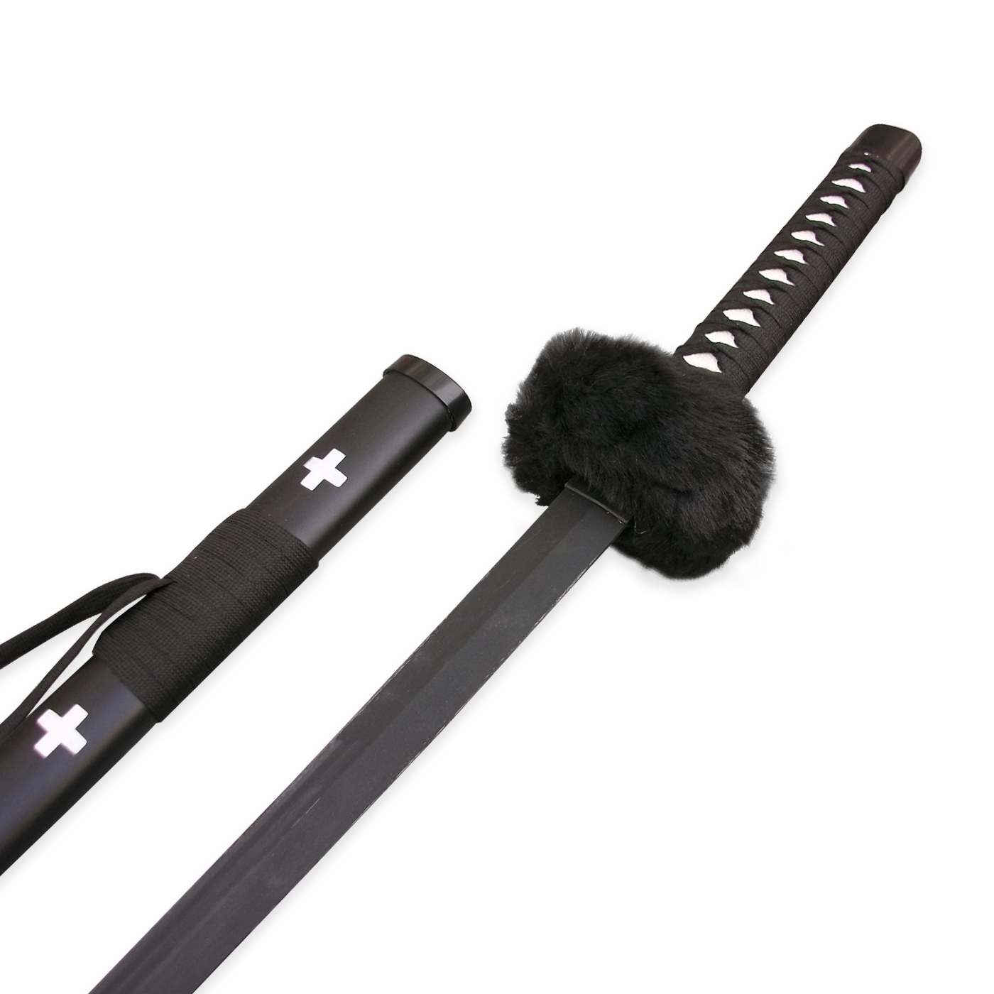 One Piece Trafalgar Law Black Sword Cosplay Wooden Weapons