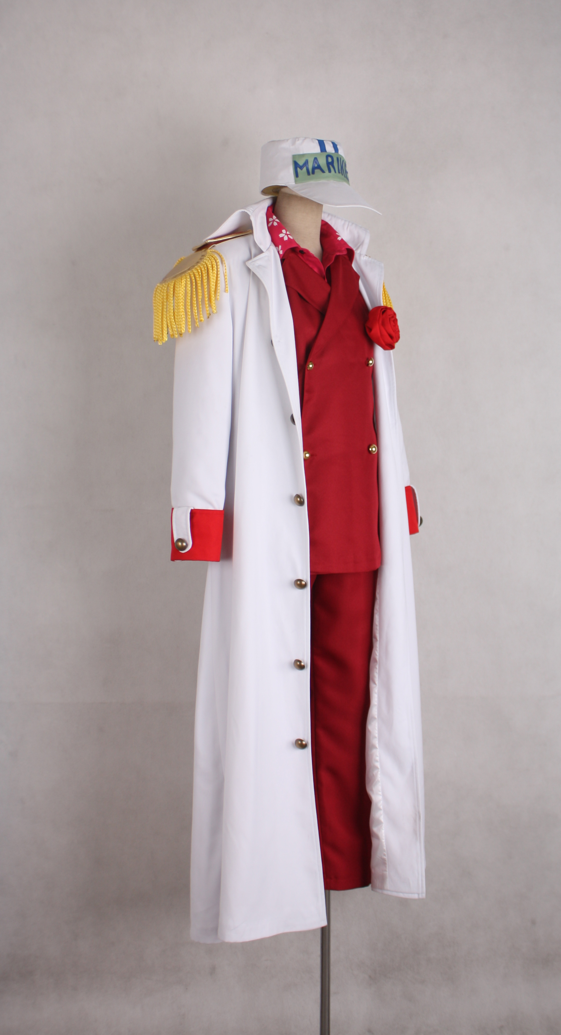 One Piece Marine Admiral Akainu Sakazuki Cosplay Costume Buy