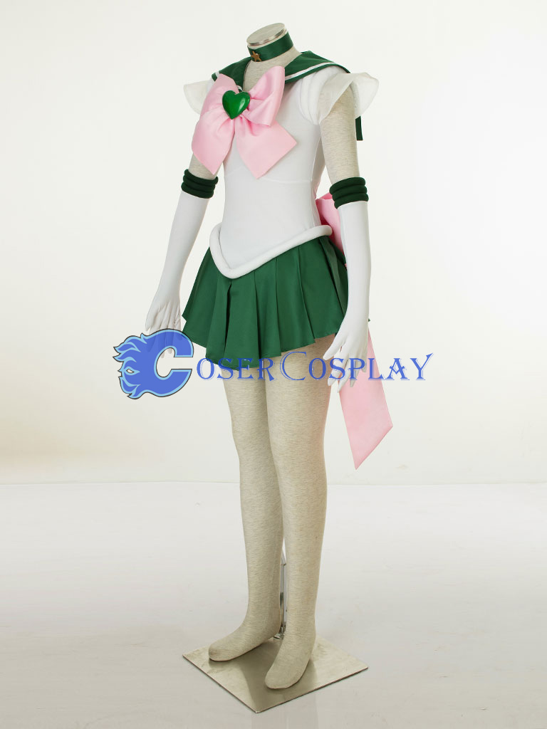 Sailor Moon Crystal Sailor Jupiter Kino Makoto Cosplay Costume