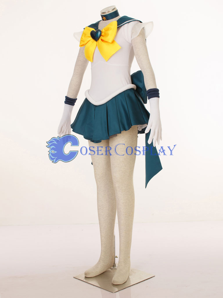 Sailor Moon Crystal Super Sailor Uranus Tenoh Haruka Cosplay Costume