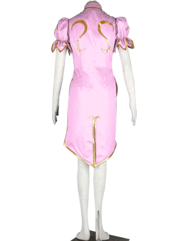 Street Fighter Chun-Li Pink Cosplay Costume | cosercosplay.com