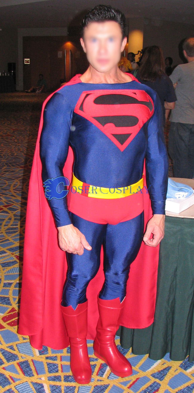 Superman Cosplay Costume Sexy For Halloween | cosercosplay.com, image size:650x1314