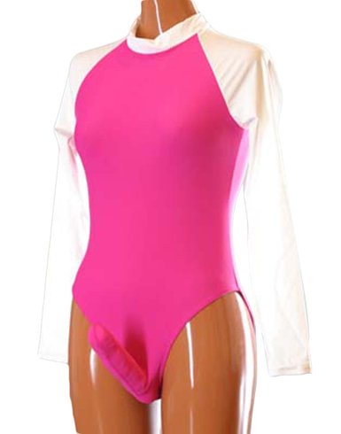 White And Pink Bodysuit Penis