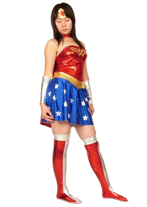 Wonder Woman Cosplay Costume Dress 16091748