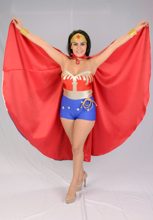 Wonder Woman Costume For Halloween With Cape 16091758