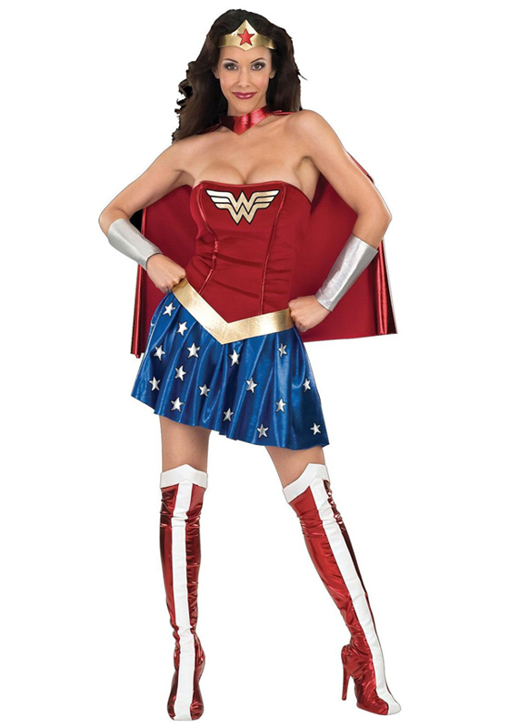 Wonder Woman Sexy Bodysuit For Halloween 16091410