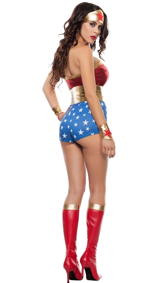 Wonder Woman Sexy Halloween Cstomes For Women 16091743