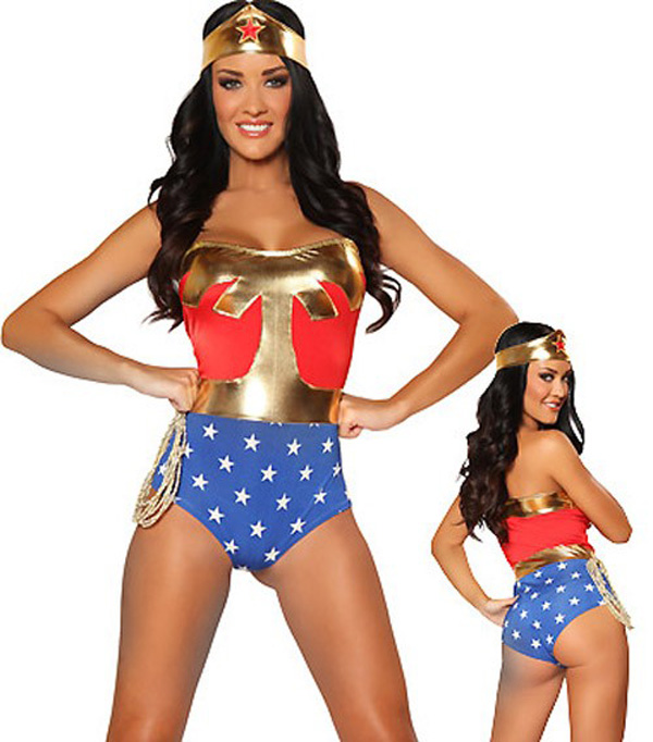 Wonder Woman Sexy Leotard Cosplay Costume 16091416