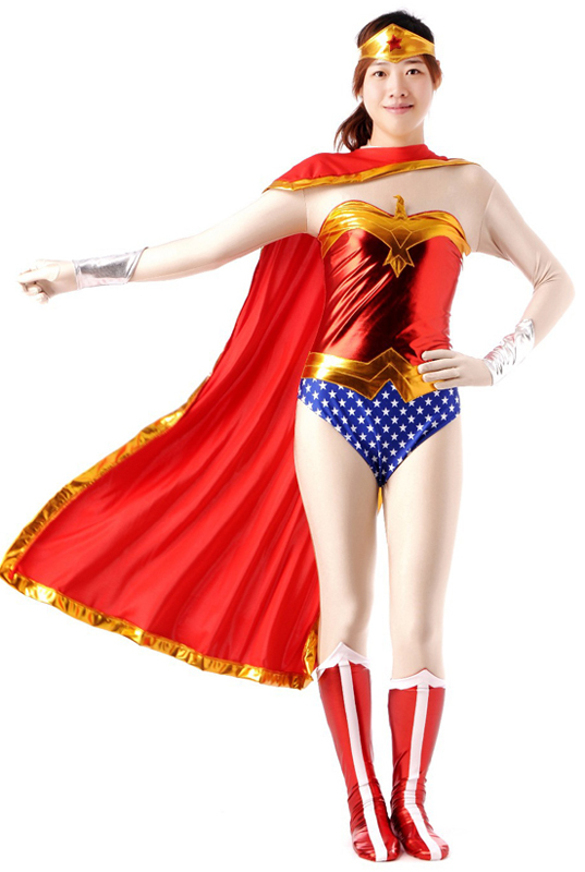Wonder Woman Superhero Halloween Cosplay Costume 16091424