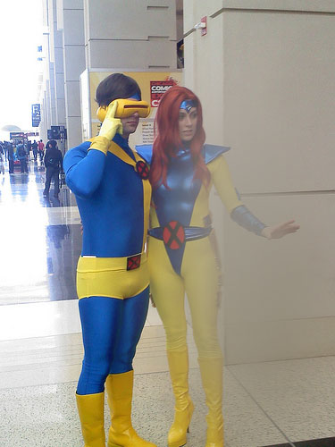 X-Men Cyclops Spandex Cosplay Costume